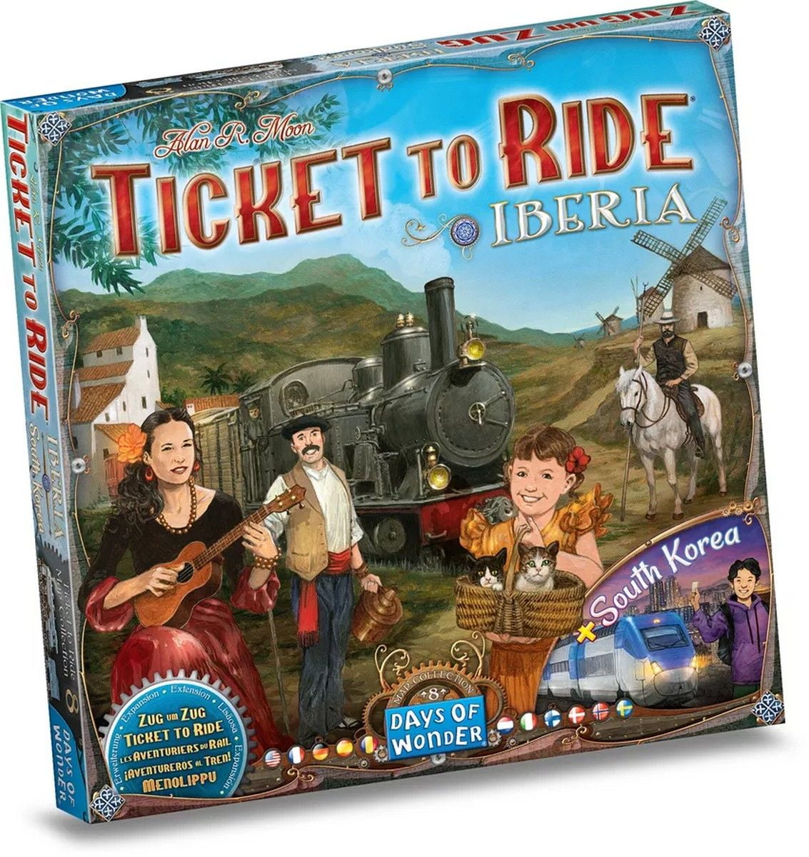 Ticket To Ride: Map Collection 8 - Iberica & South Korea