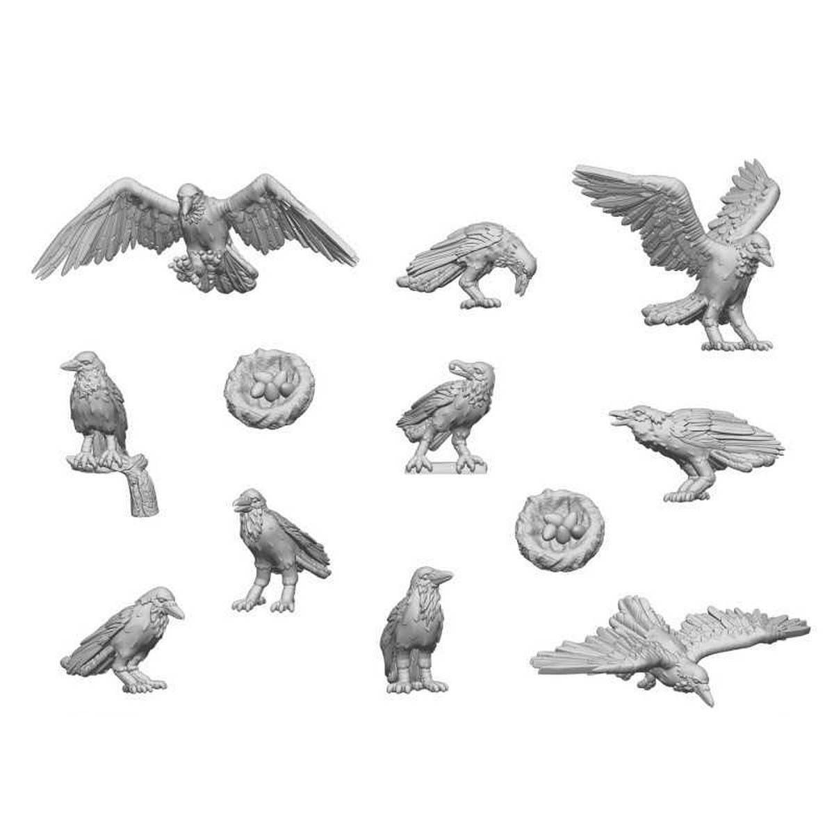 3D Printed Set - Ravens