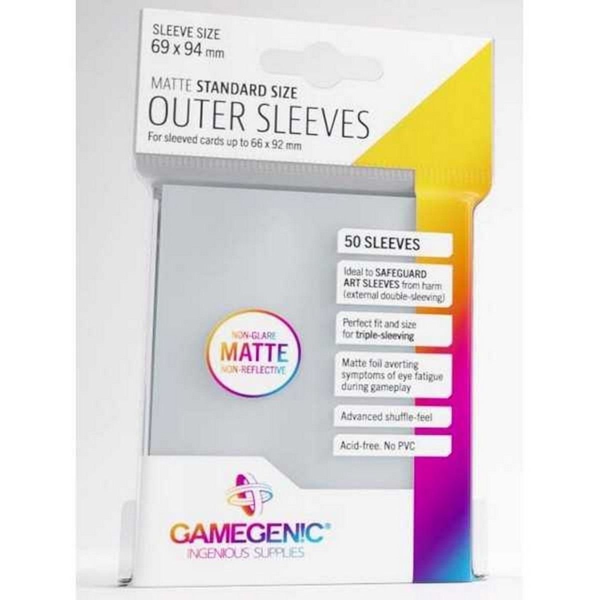 Gamegenic: Outer Sleeves Matte - Standard Size
