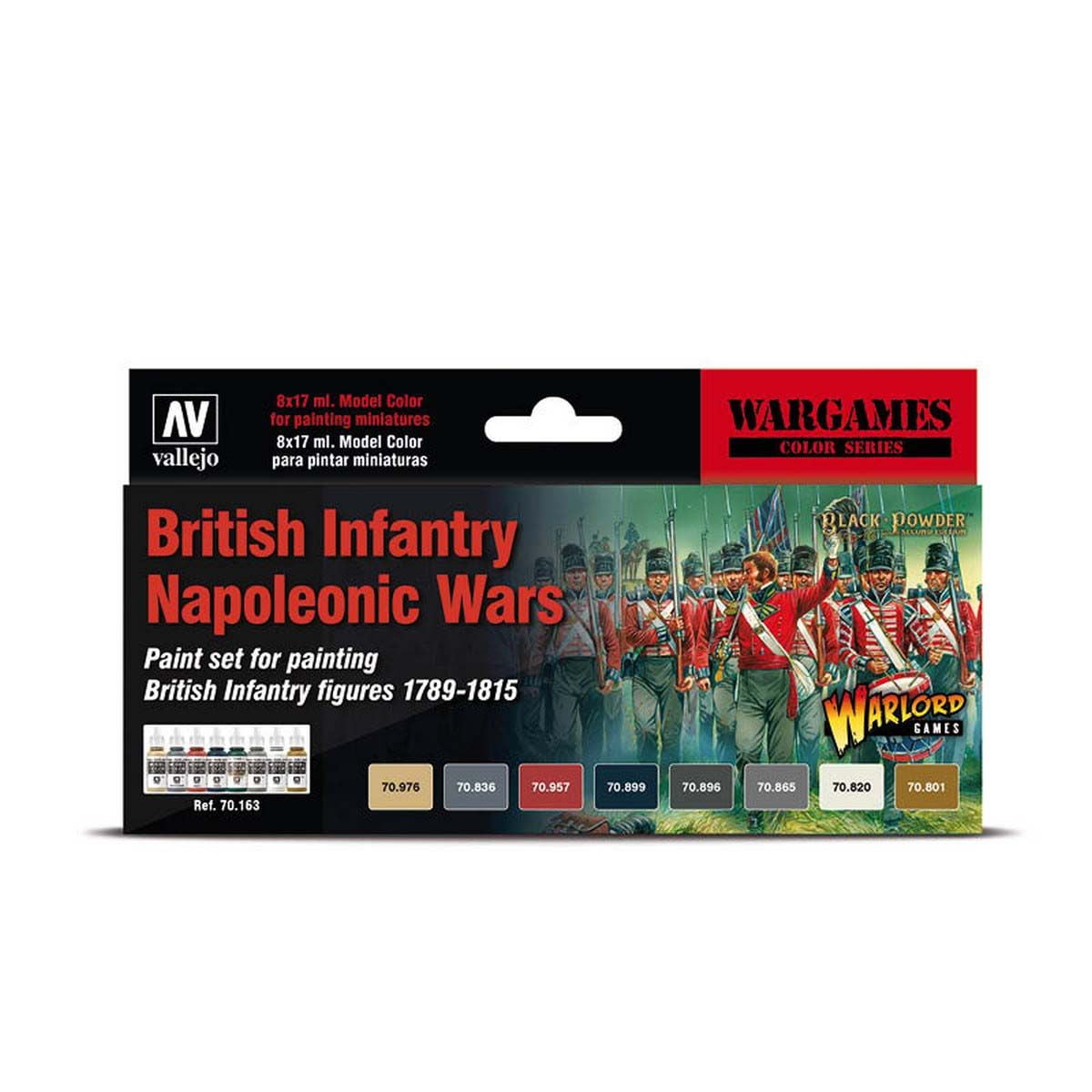 Model Color Set - British Infantry Napoleonic Wars