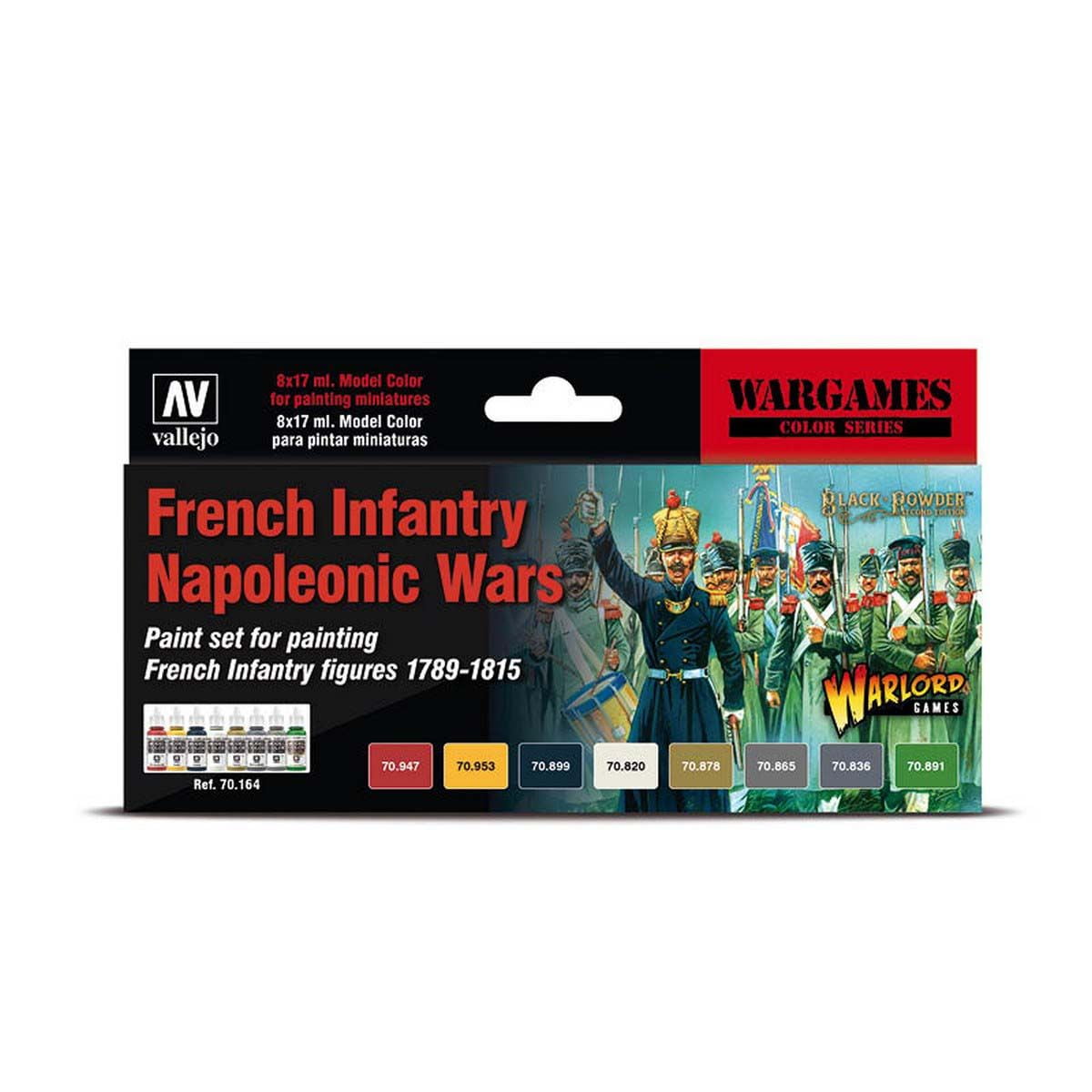 Model Color Set - French Infantry Napoleonic Wars