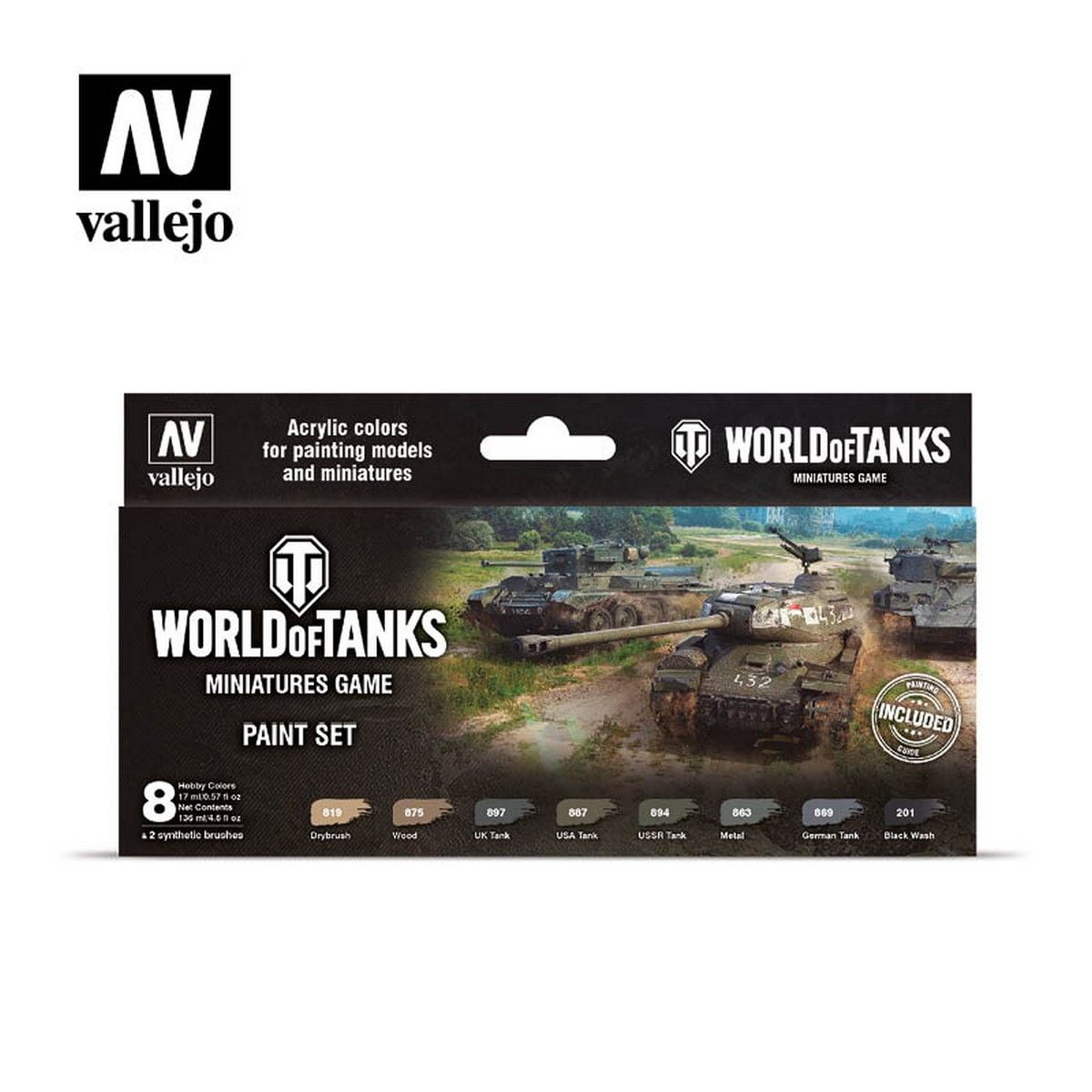 World of Tank - Miniatures Game Paint Set