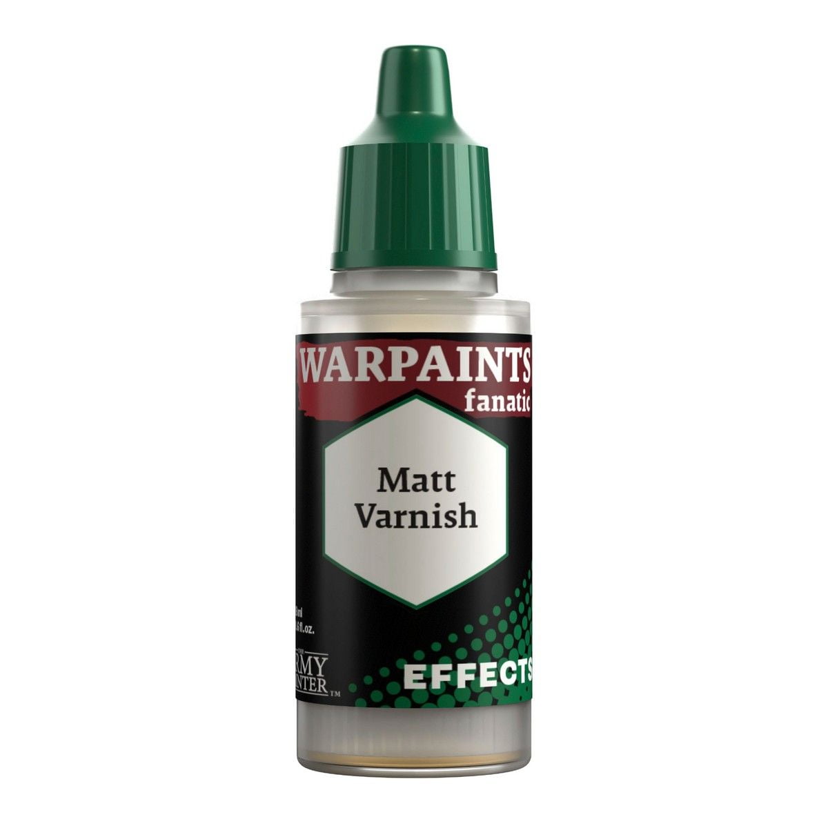 Warpaints Fanatic Effects: Matt Varnish - 18ml