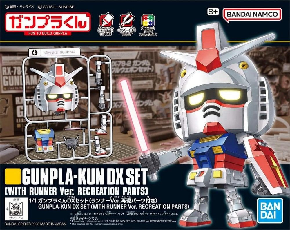 1/1 Gunpla-Kun DX SET (With Runner Ver. Recriation Parts)