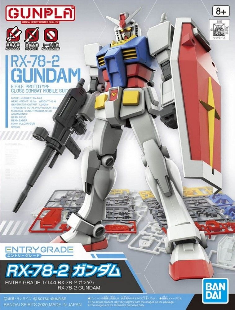 Entry Grade 1/144 RX-78-2 Gundam (3L)