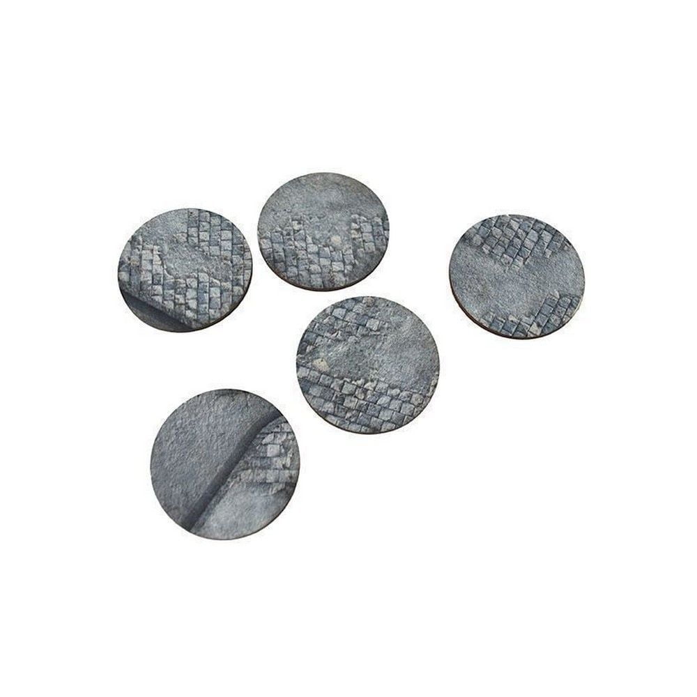 50mm Imperial City Bases x5