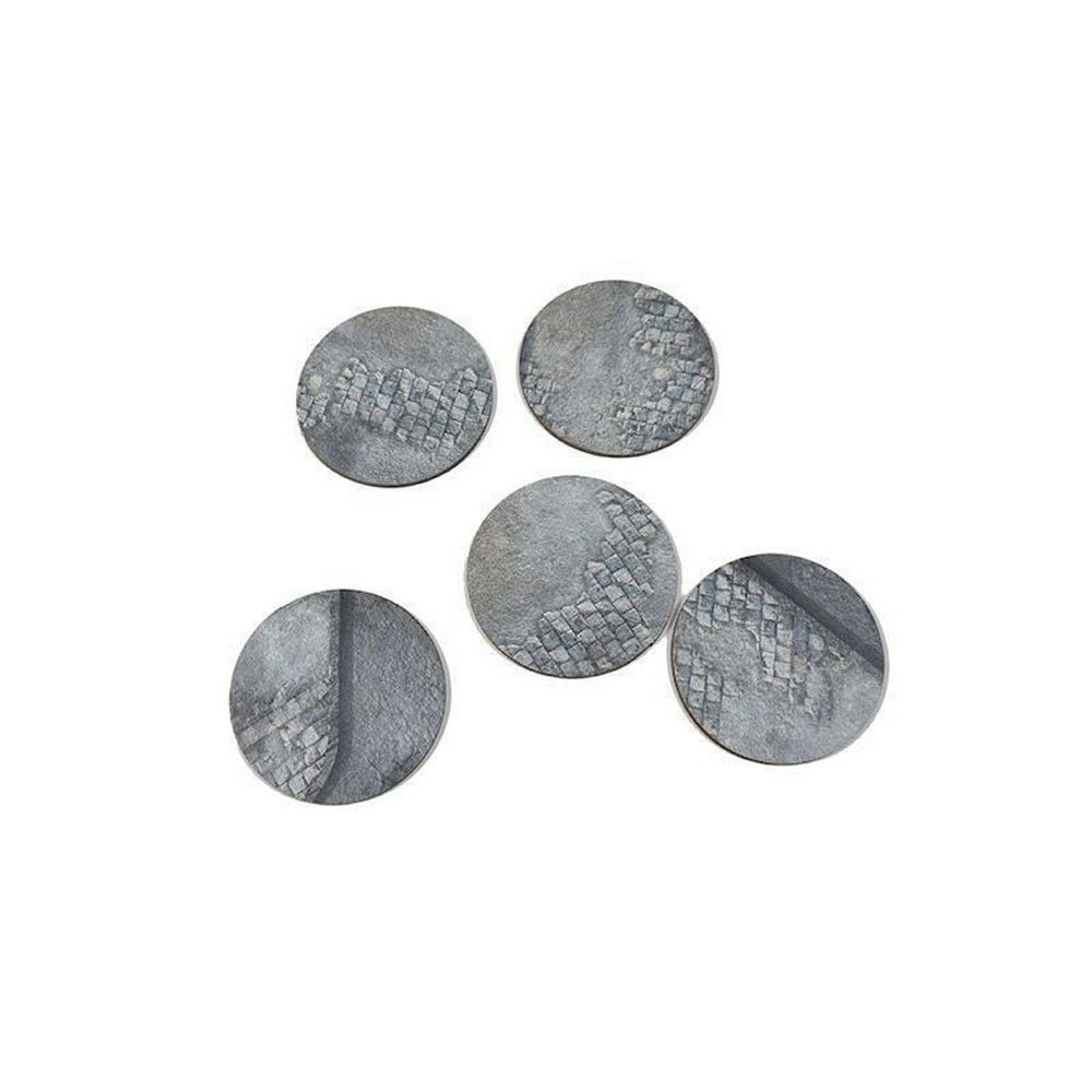 55mm Imperial City Bases x5