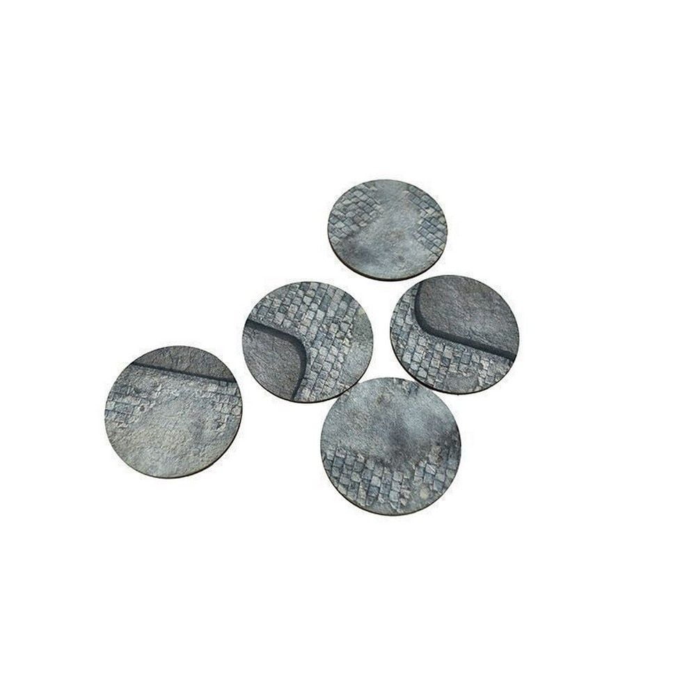 60mm Imperial City Bases x5
