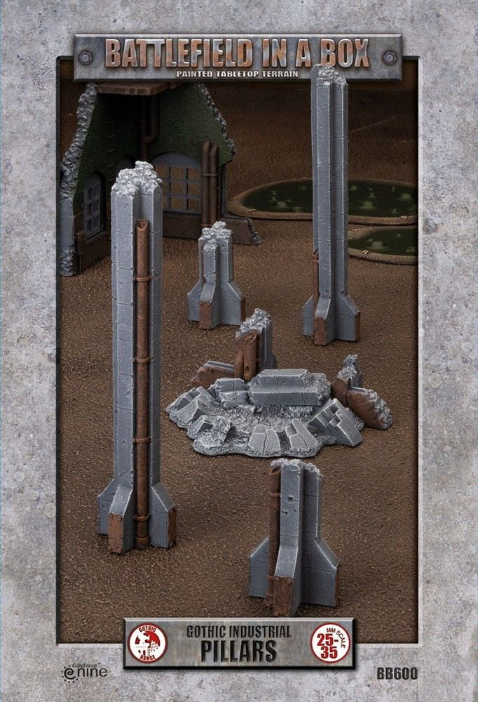 Gothic Industrial - Pillars - 30mm