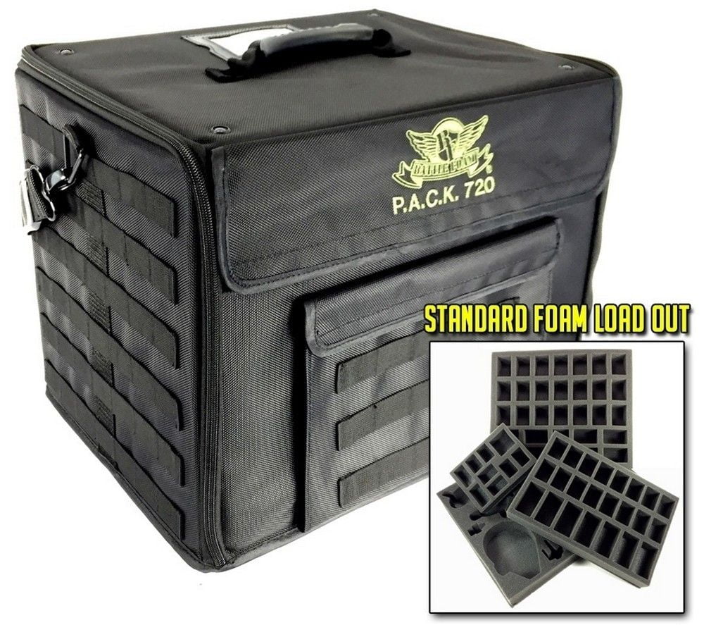 P.A.C.K. 720 Molle Half Tray Standard Load Out (Black)
