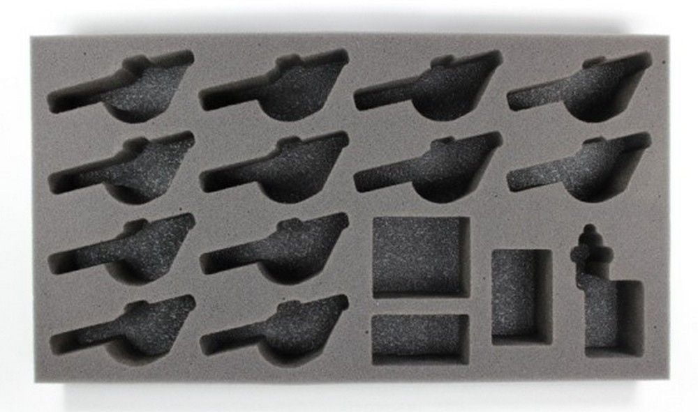 12 Ironfang Pikemen Foam Tray (Pp) (15.5" X 8.5" X 2")
