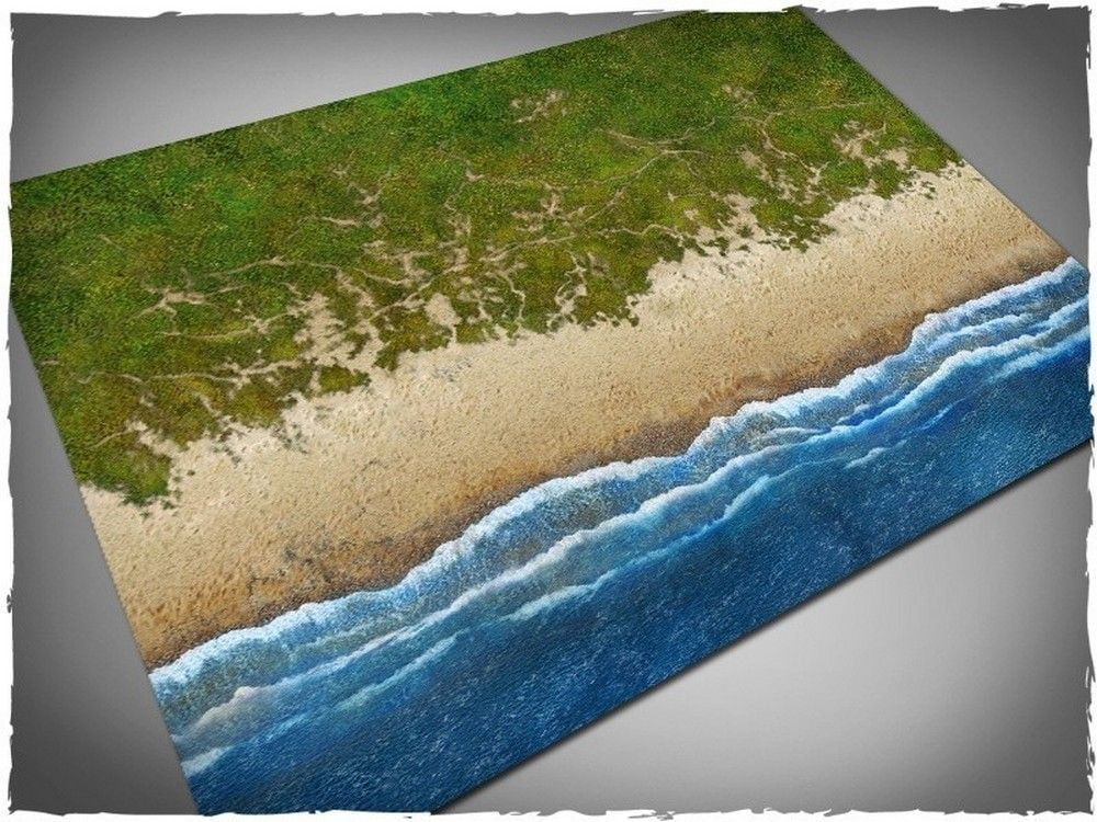 4ft x 6ft, Beach Theme PVC Games Mat