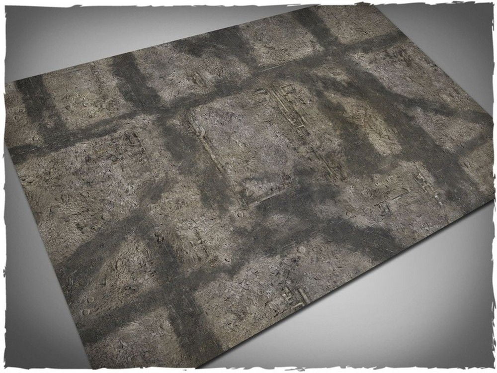 4ft x 6ft, Gothic Ruins Cloth Game Mat 1