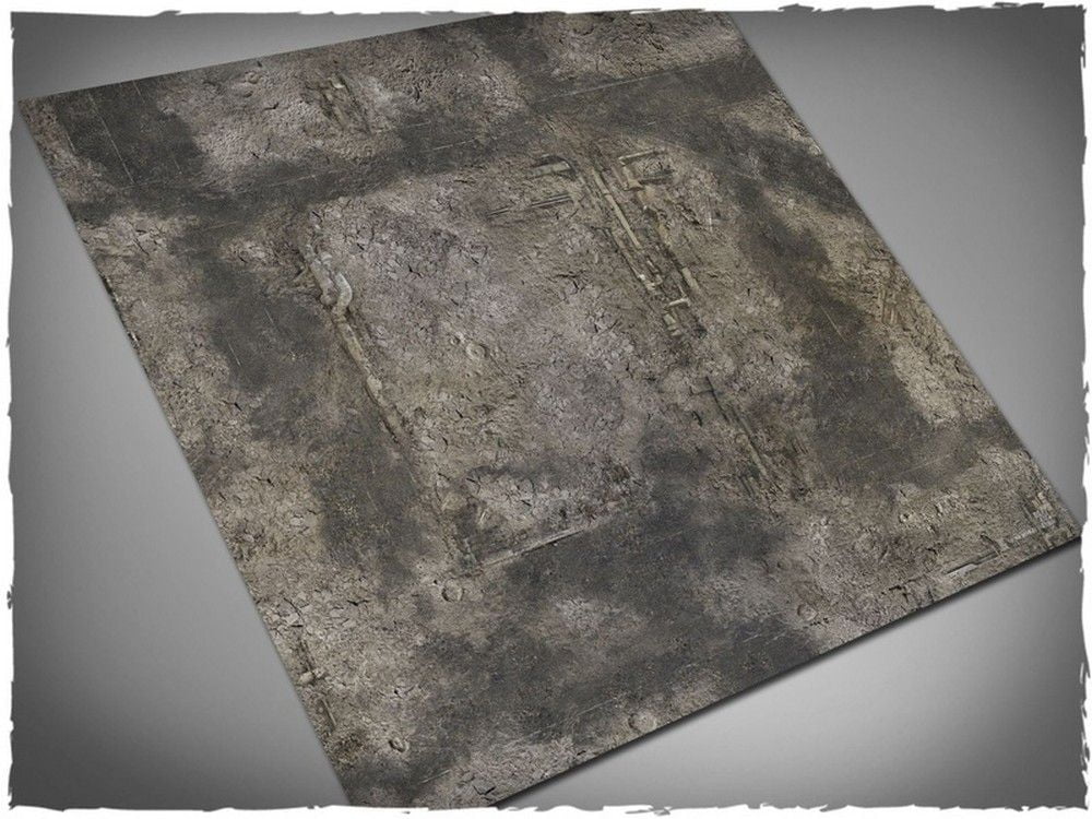 3ft x 3ft, Gothic Ruins Cloth Game Mat 2