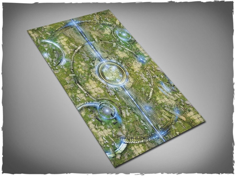 44in x 30in, Realm of Heavens Themed Cloth Games Mat