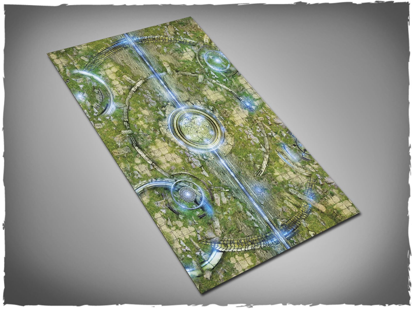 44in x 30in, Realm of Heavens Themed PVC Games Mat