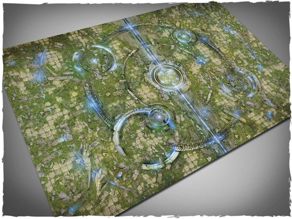 4ft x 6ft, Realm of Heavens Theme Cloth Games Mat