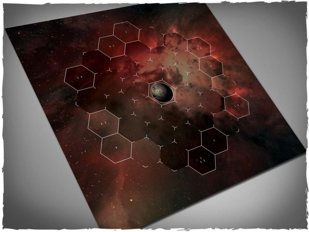 3ft x 3ft, Twilight Imperium No. 3 (Nebula v2) Theme Mousepad Games Mat