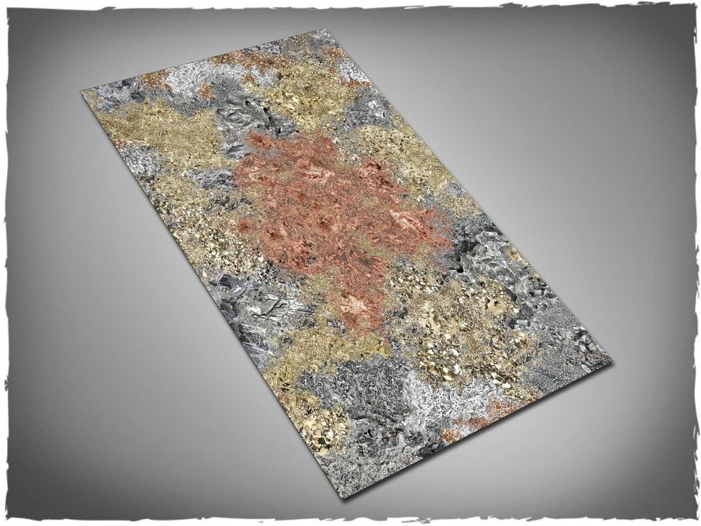 44in x 30in, Realm of Metal Themed Cloth Games Mat