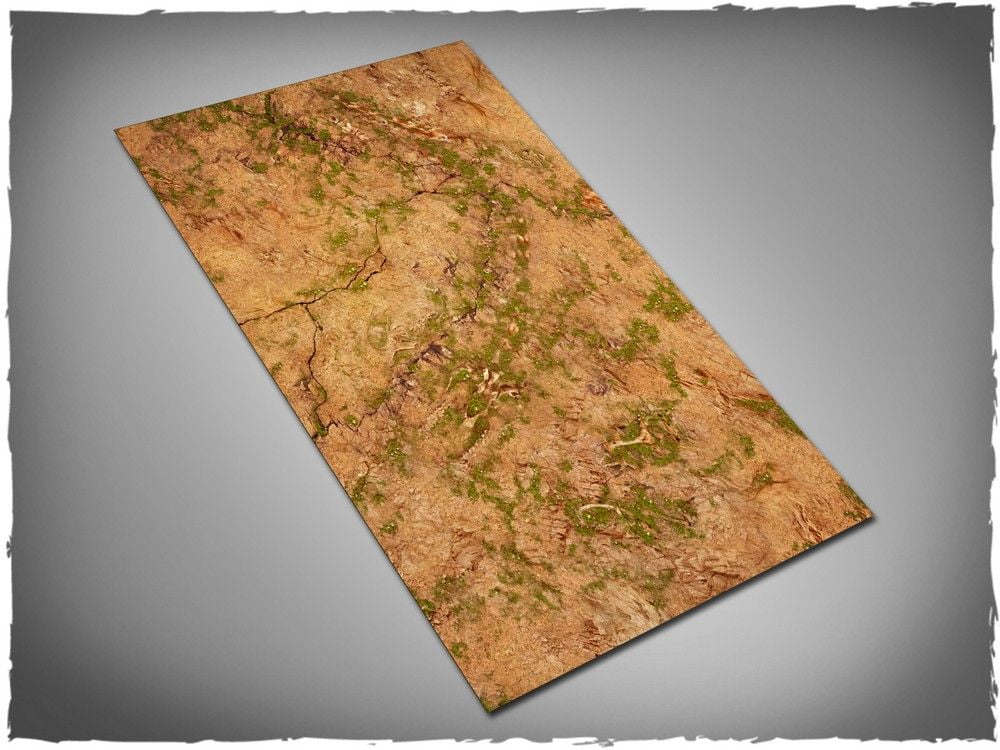 44in x 30in, Realm of Beasts Themed PVC Games Mat