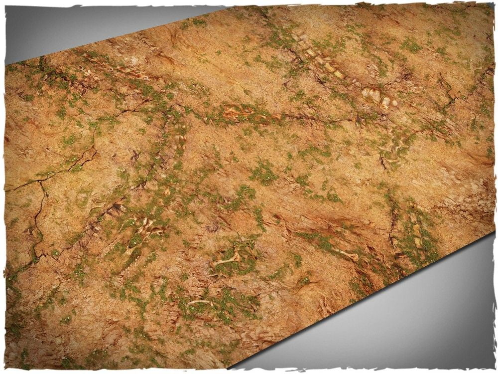44in x 90in, Realm of Beasts Themed Cloth Games Mat