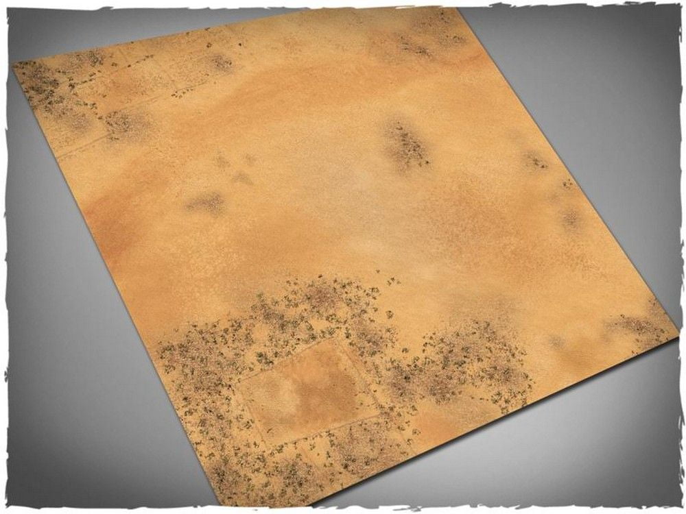 3ft x 3ft, Aerial Desert Theme Cloth Games Mat