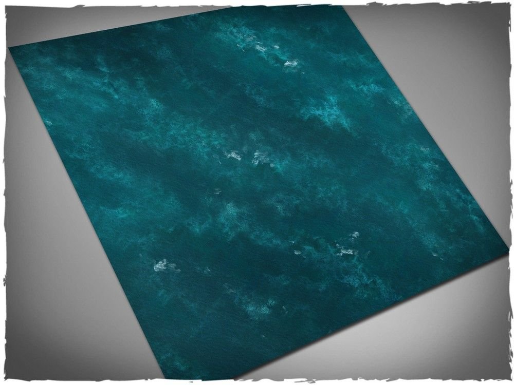 4ft x 4ft, Icy Waters Theme Cloth Games Mat