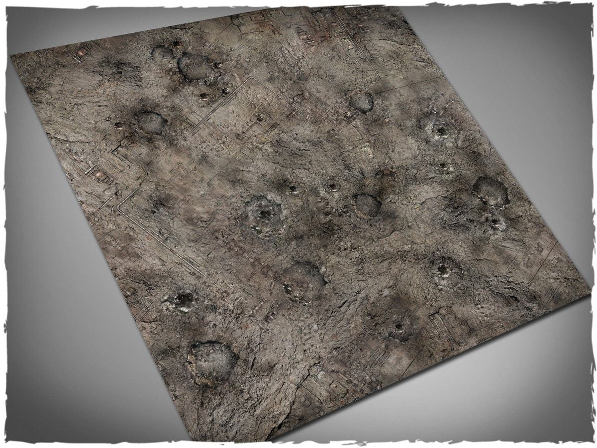 4ft x 4ft, Gothic Wasteland Theme Cloth Games Mat