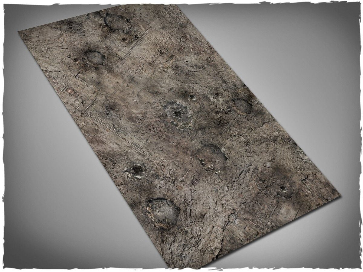 44in x 30in, Gothic Wasteland Theme Cloth Games Mat