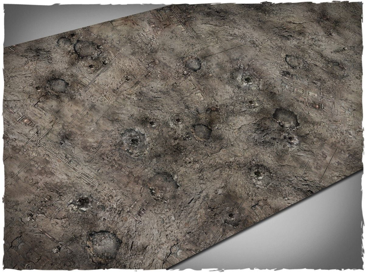 44in x 90in, Gothic Wasteland Theme Cloth Games Mat