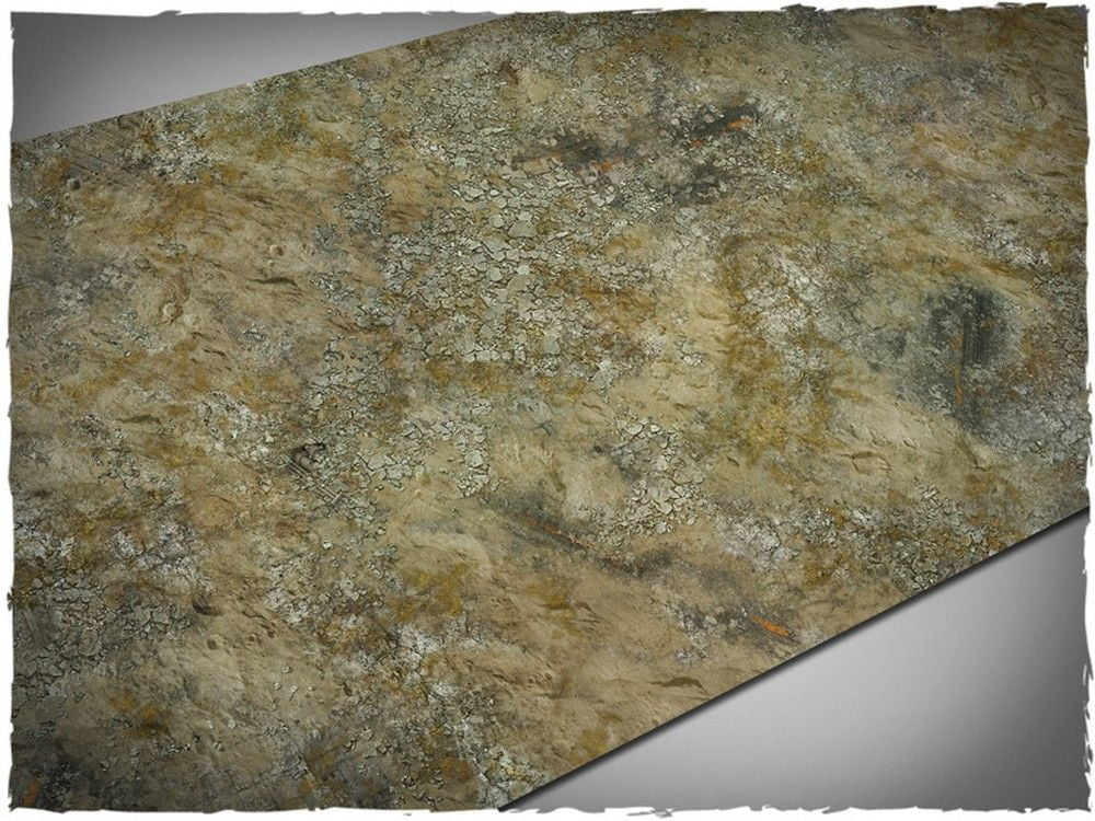 44in x 90in, Urban Wasteland Theme Cloth Games Mat