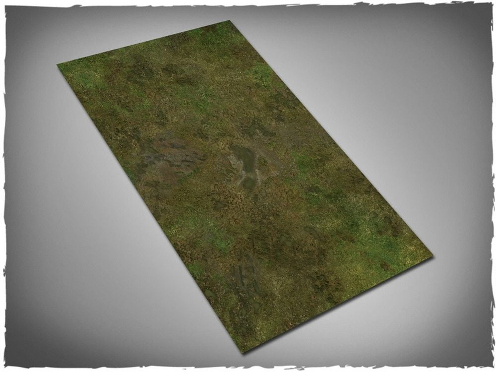 44in x 30in, Muddy Fields Theme Mousepad Games Mat