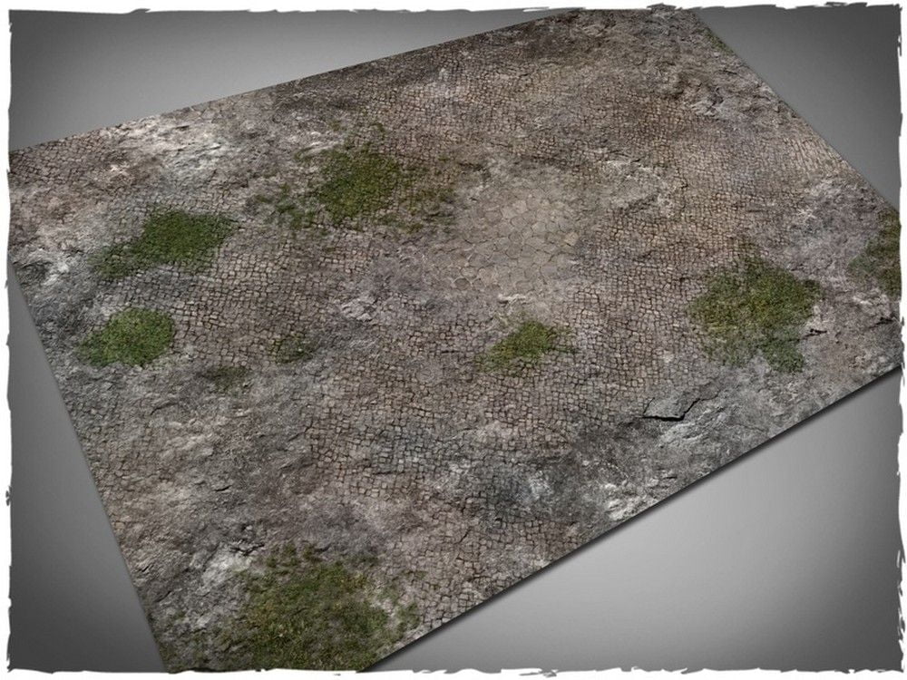 22in x 30in, Medieval Ruins Theme Mousepad Games Mat