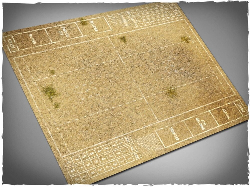 Wild West Themed Blood Bowl Mousepad Game Mat