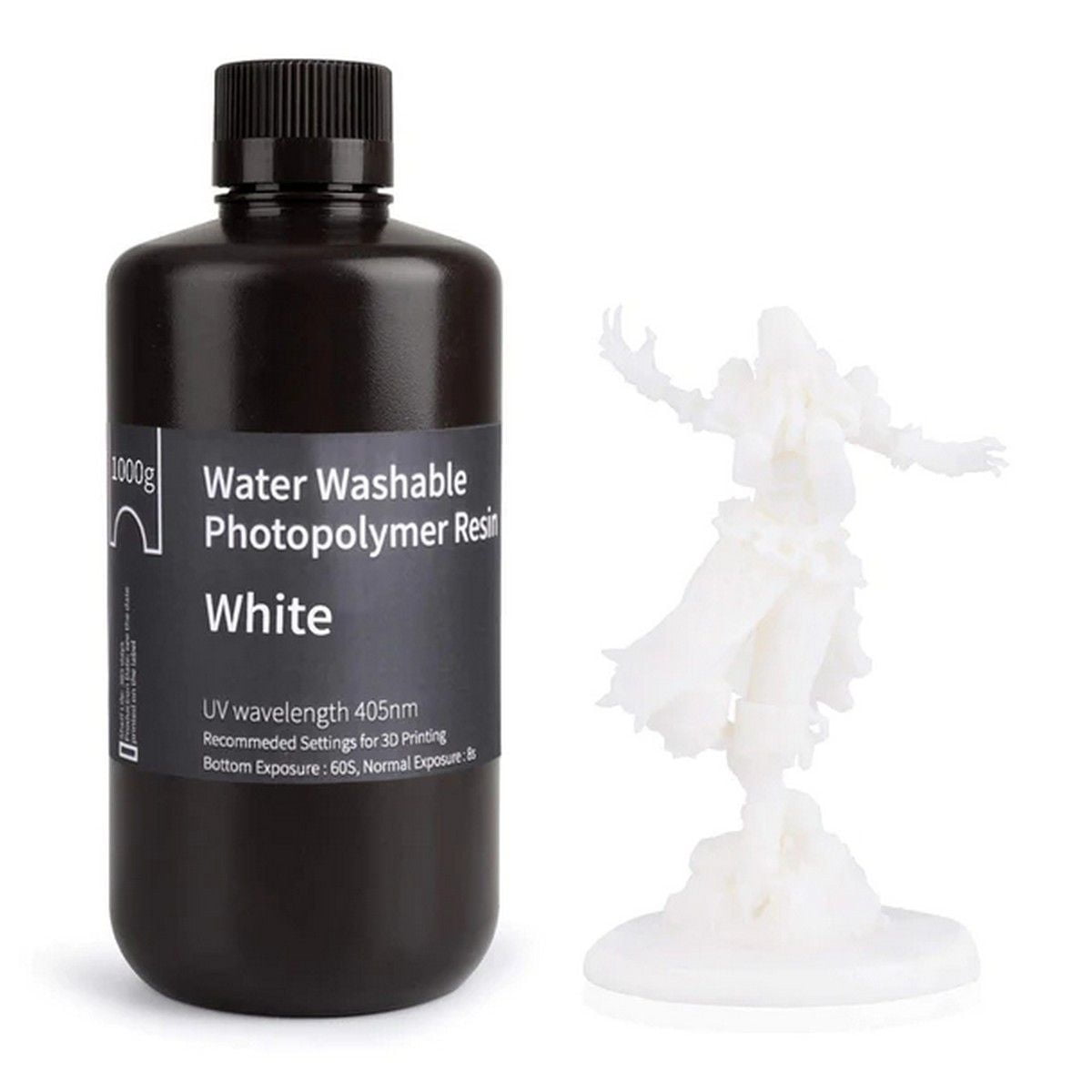 ELEGOO Water Washable Resin 1000g - White