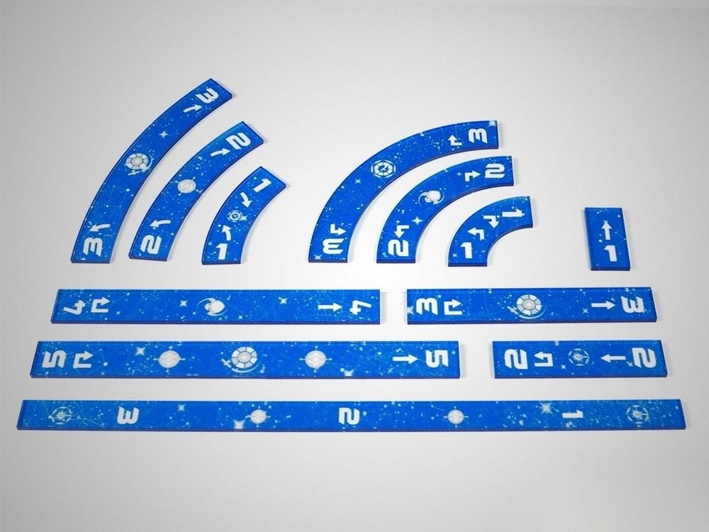 e-Raptor SWX Rulers Blue Set