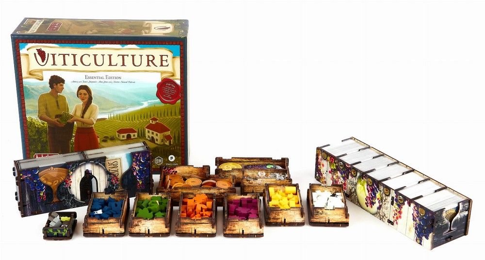 Viticulture Essential Edition & Expansions: Colorful Insert