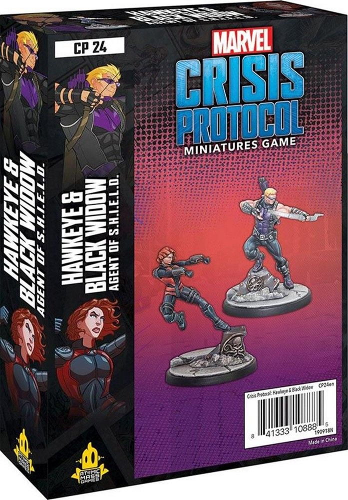 Marvel Crisis Protocol: Black Widow and Hawkeye