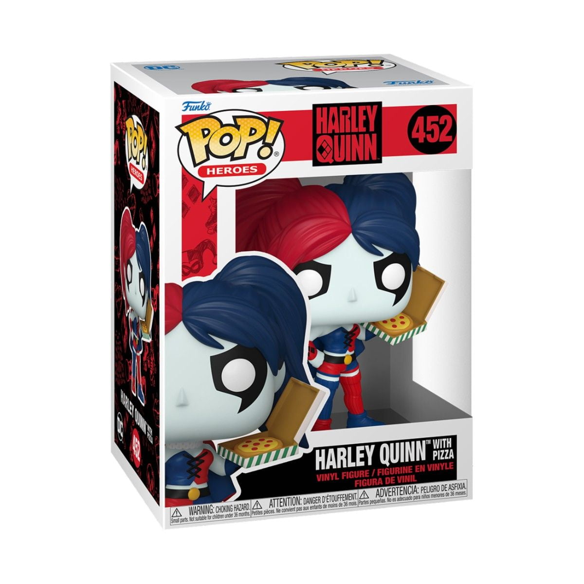 Harley with Pizza - DC - Funko POP! Heroes (452)
