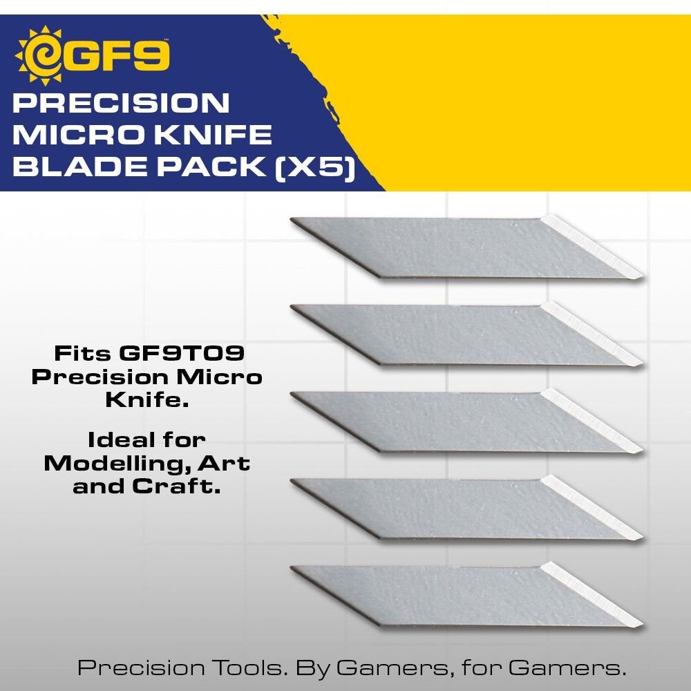 Precision Micro Knife Blade Pack (x5)