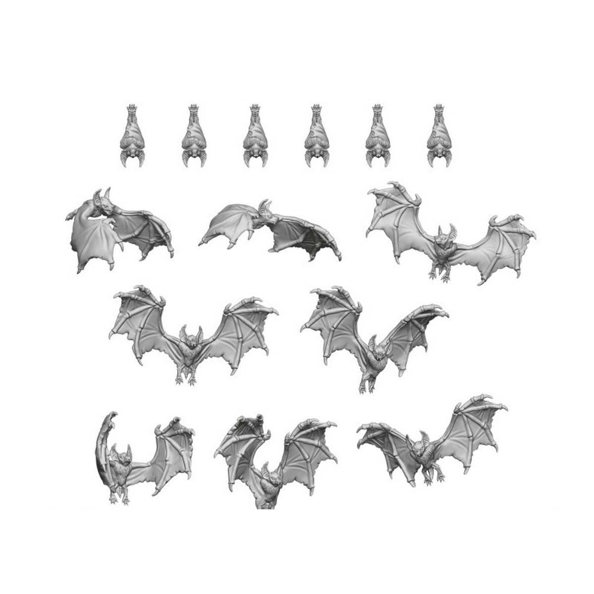 3D Printed Set - Vampire Bats