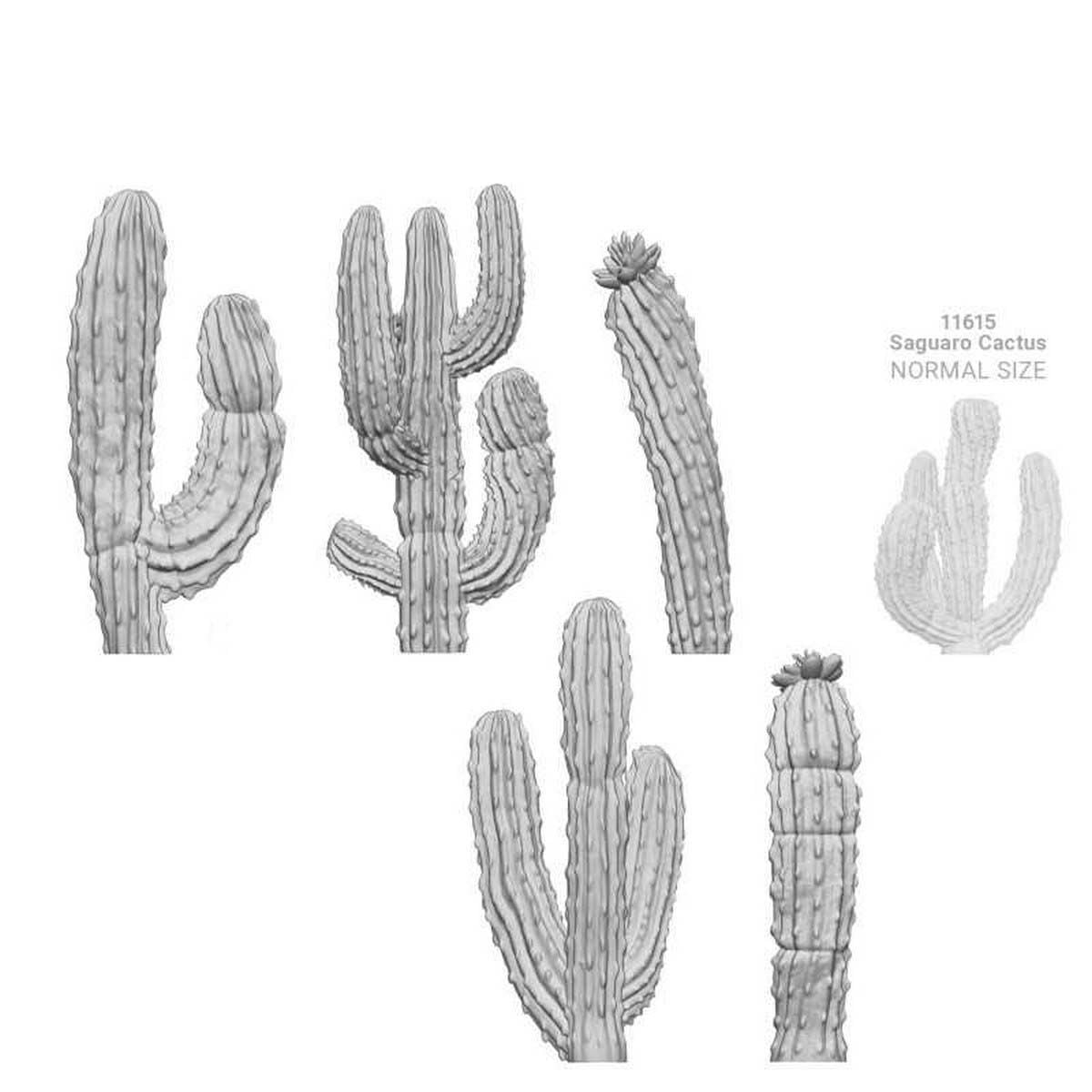 3D Printed Set - Saguaro Cactus XL