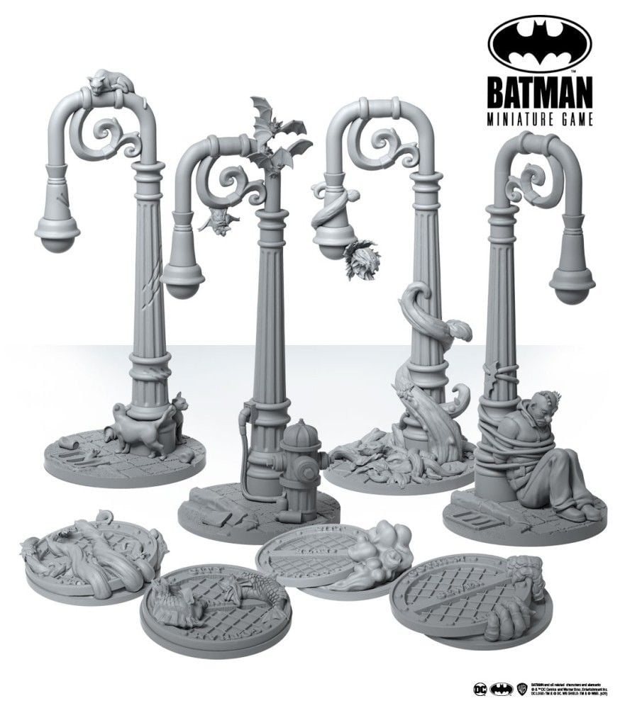 Gotham Sewers & Lampposts
