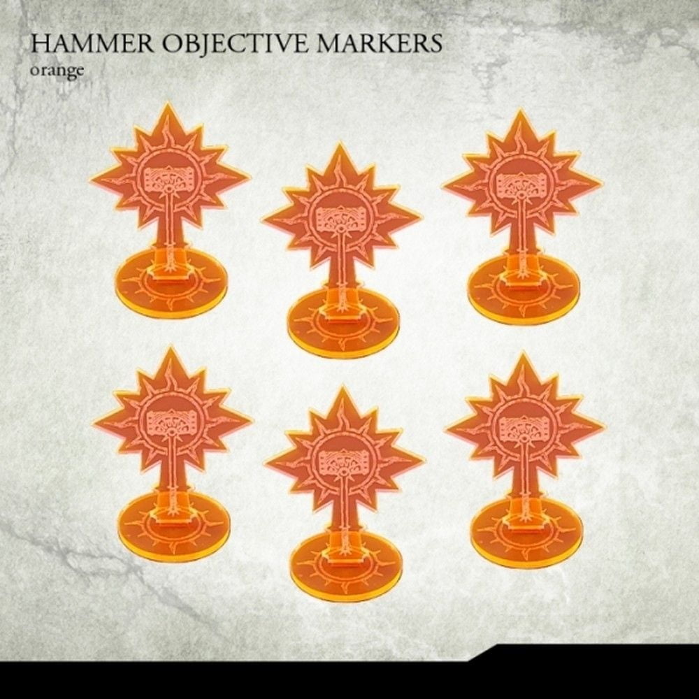 Hammer Objective Markers - Orange