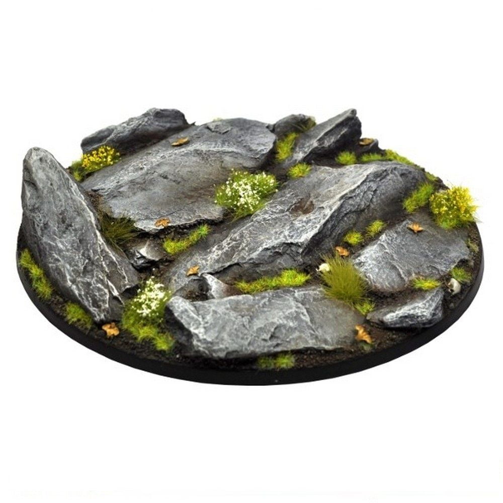 Rocky Outcrop Bases - Oval 120mm