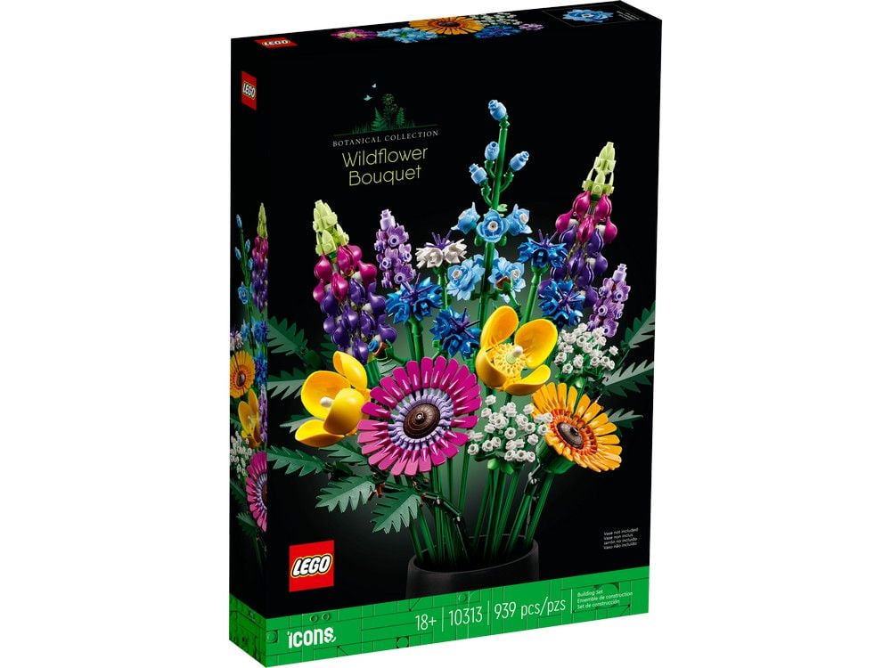 Wildflower Bouquet LEGO ICONS 10313