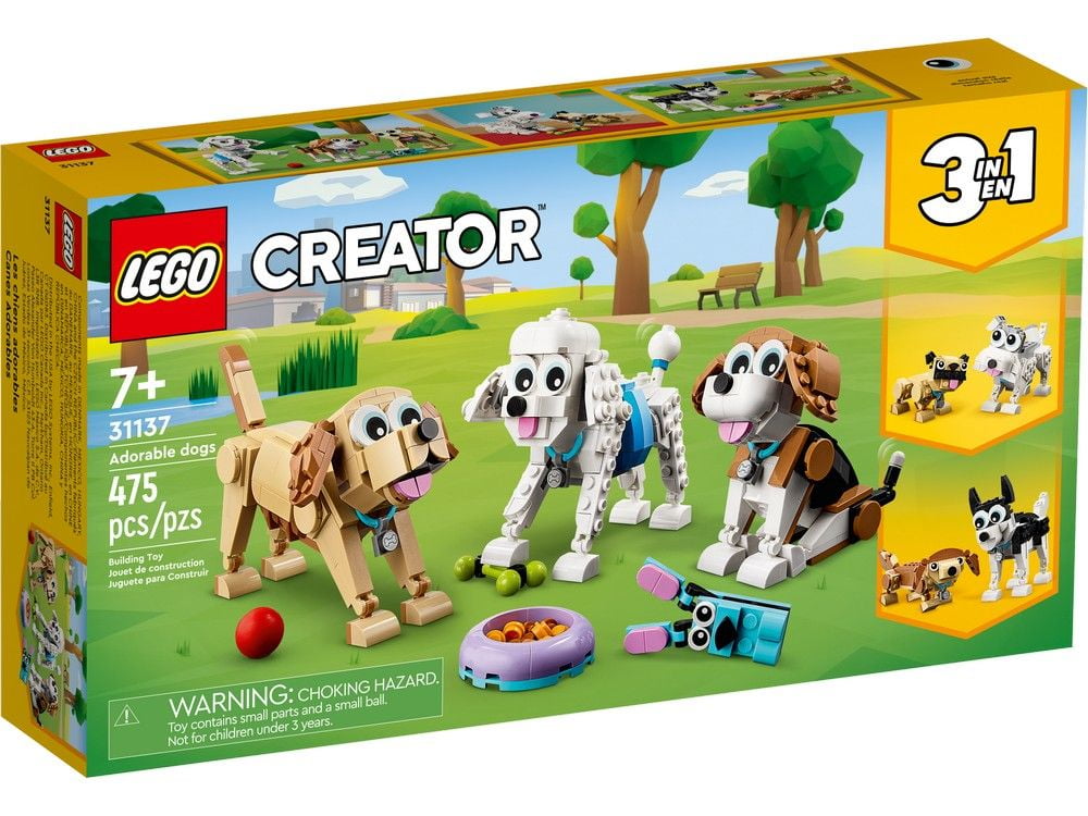 Adorable dogs LEGO Creator 3-in-1 31137