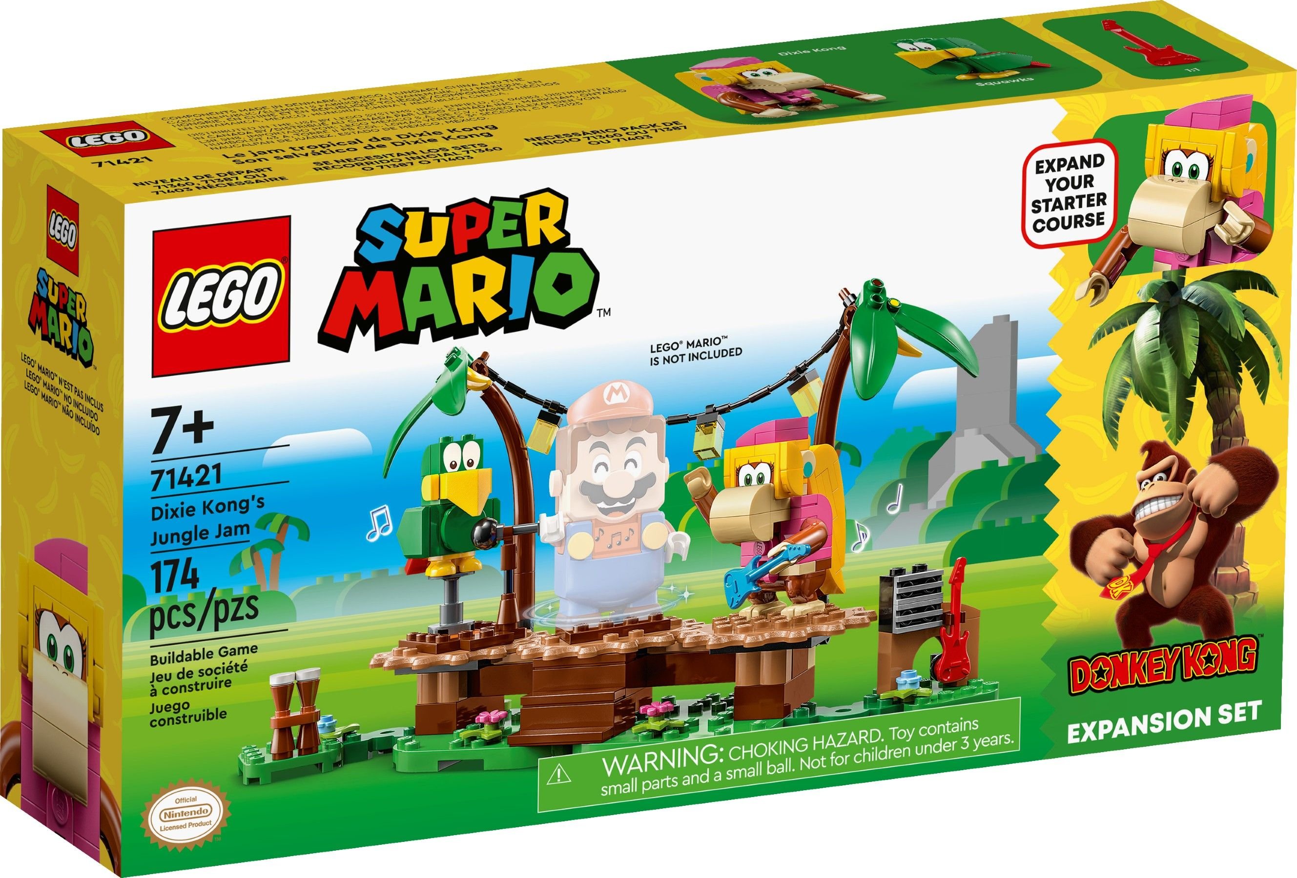 Dixie Kong's Jungle Jam Expansion Set LEGO LEGO Super Mario 71421