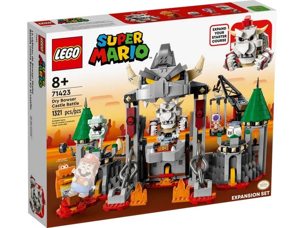 Dry Bowser Castle Battle Expansion Set LEGO Mario 71423