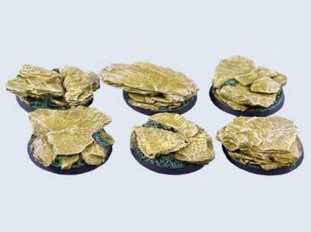 Shale Bases, Round 40mm (2)